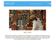 Tablet Screenshot of hob-art.org